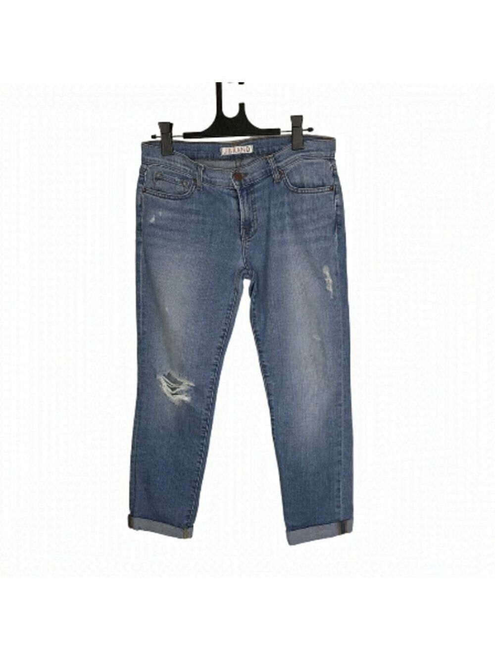 J Brand Light Wash Distressed Jeans Size 26